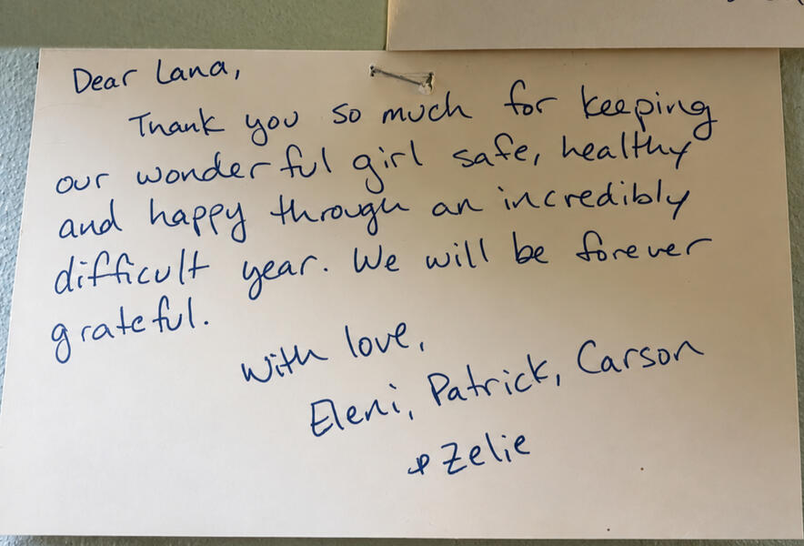 Family testimonial about trusted childcare