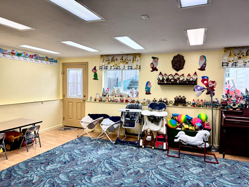 Home-based daycare playroom in San Francisco’s Sunset District