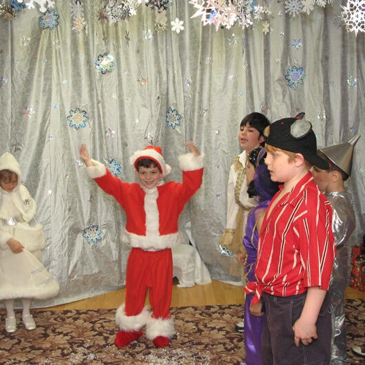 Winter holiday performance at Lana’s Sunset Preschool